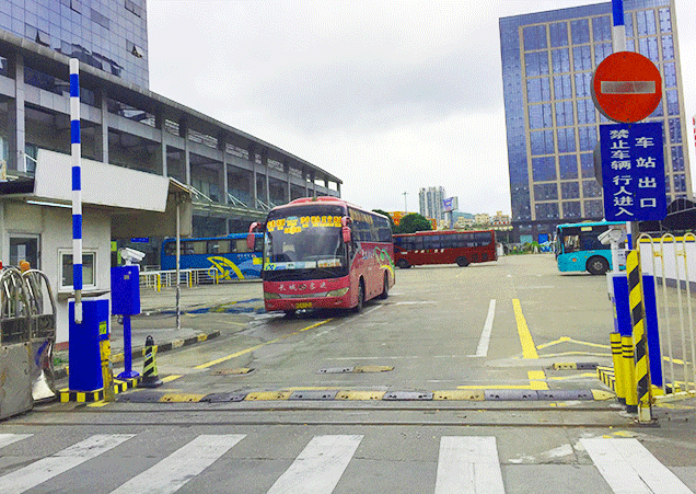 汽車站車牌識別系統